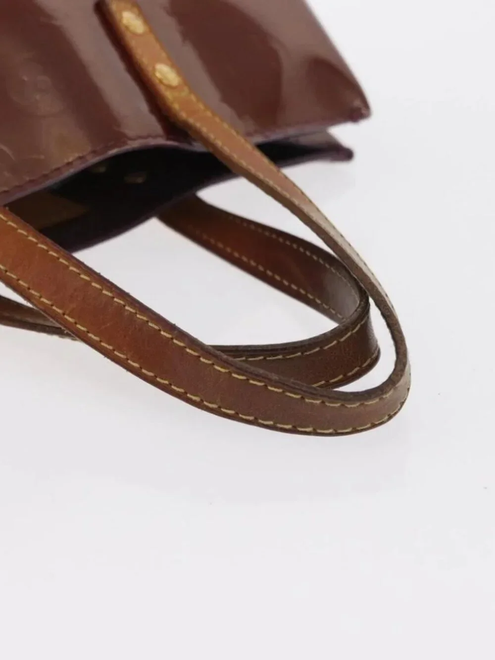 LOUIS VUITTON Monogram Vernis Reade PM Bag Purple Viole M93578 LV Auth - Picture 8 of 16